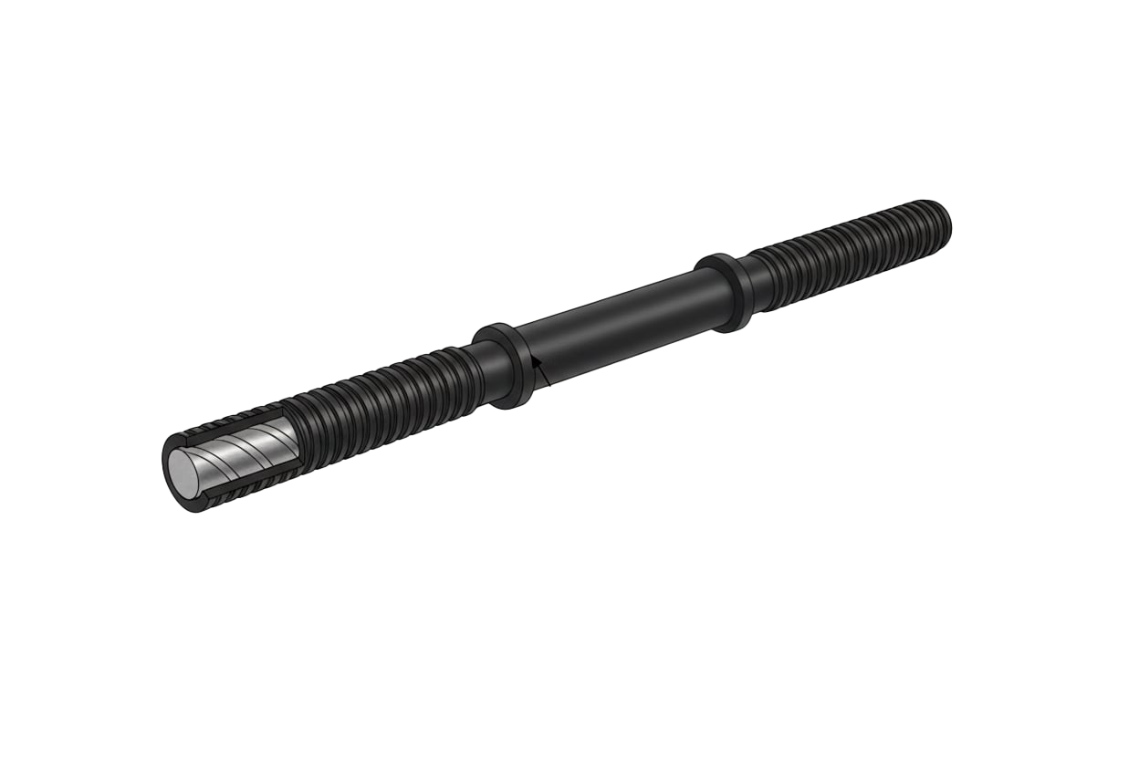 GazoFitness® menetes rúd – keresztmetszet
