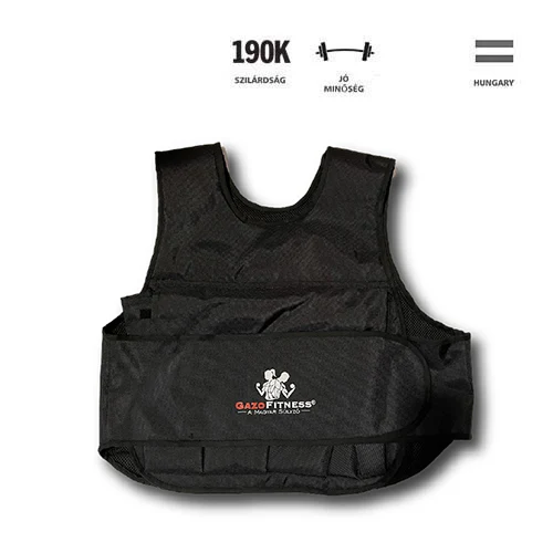 GazoFitness® Állítható Súlymellény 10Kg