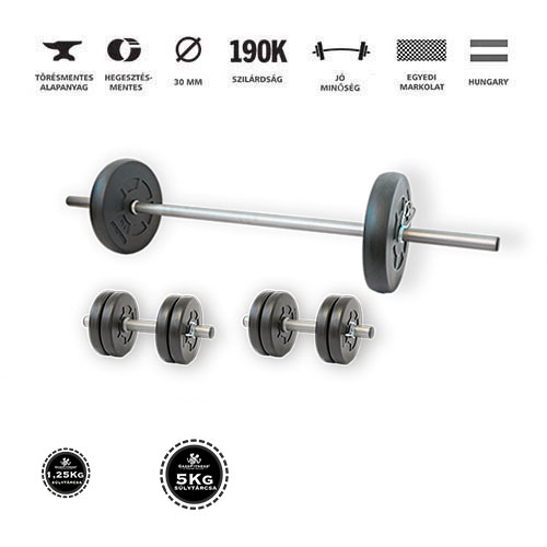 GazoFitness® Hardcore Készlet 23 Kg