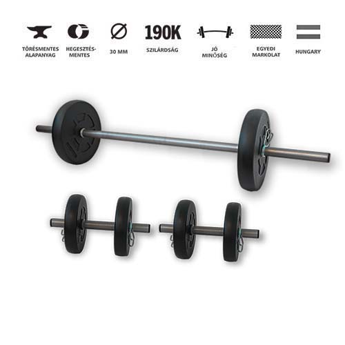 GazoFitness® Hardcore Szett 25Kg