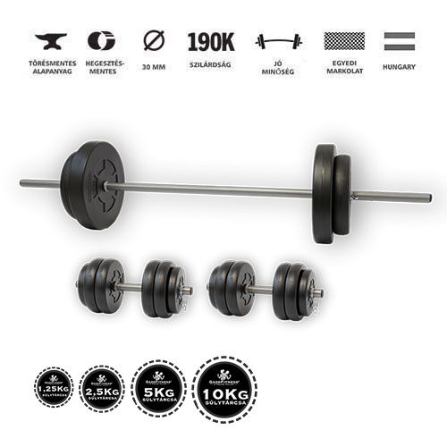 GazoFitness® Hardcore Szett 59 Kg
