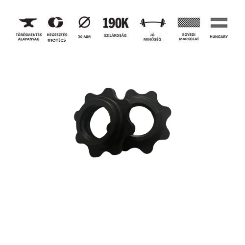 GazoFitness® Kézi Súlyzó 1x11,5Kg(Össz:11,5Kg)Menetes súlyzórúddal – 3. kép