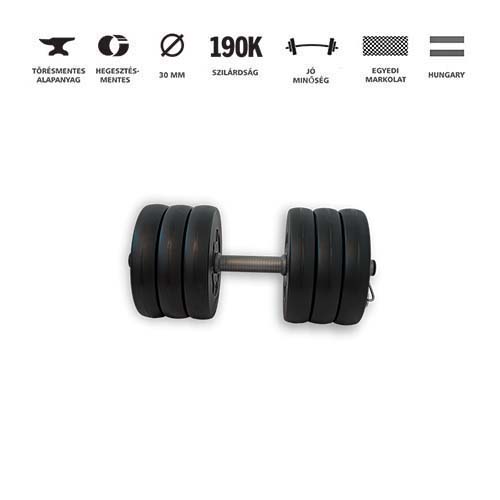 GazoFitness® Kézi Súlyzó 33 Kg