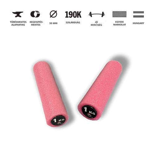 GazoFitness® Kézi Súlyzó Bot 2 x 1 kg