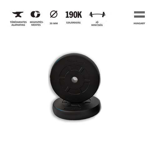 GazoFitness® Súlytárcsa 2x5 Kg (10 Kg)