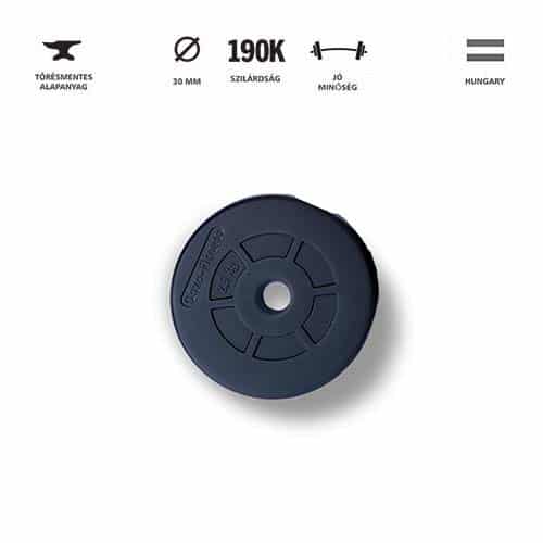 GazoFitness® Súlytárcsa Csomag  2x17,5 Kg (Össz:35 Kg) – 4. kép