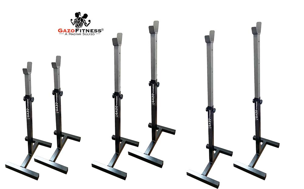 GazoFitness®Állítható Mobil Súlyállvány +Fix Edzőpad – fő jellemzők, magyar gyártás (GazoFitness®, Újfehértó)