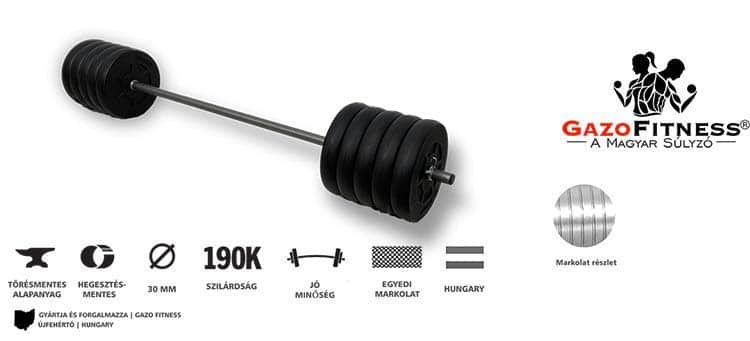 GazoFitness®Mobil Állvány + Pad+ Állítható Kétkezes Súlyzó 105 Kg – fő jellemzők, magyar gyártás (GazoFitness®, Újfehértó) (1/3)