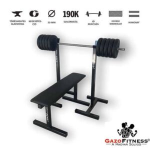 GazoFitness®Mobil Állvány + Pad+ Kétkezes súlyzó /Össz 55 Kg/ - Image 2