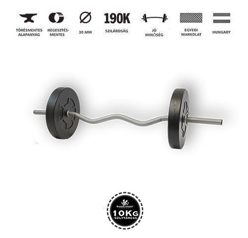 GazoFitness® Francia Rudas Súlyzó 22 Kg