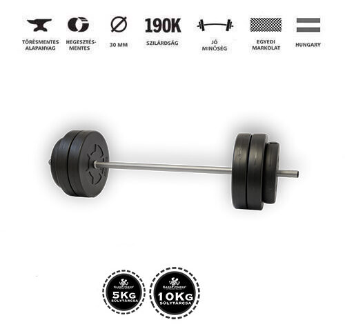 GazoFitness® Kétkezes Súlyzó 52 Kg