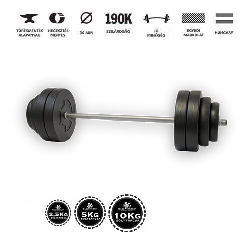 GazoFitness® Kétkezes Súlyzó 57 Kg