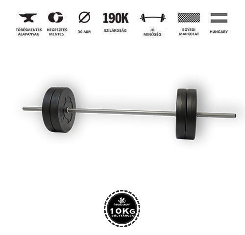 GazoFitness® Kétkezes Súlyzó 42 Kg (150 cm Hosszú Rúddal.)
