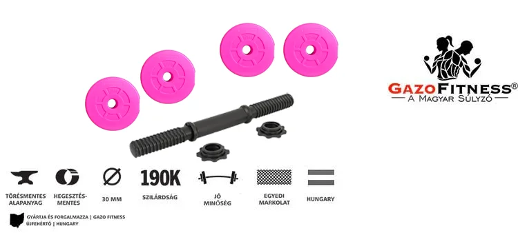 1x6kg kézi súlyzó női termék