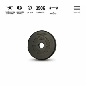 GazoFitness 1,25 kg-os súlytárcsa otthoni és profi edzéshez