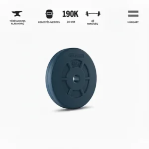 GazoFitness 2,5 kg-os súlytárcsa otthoni és profi edzéshez