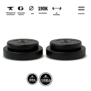Súlytárcsa csomag 30 kg