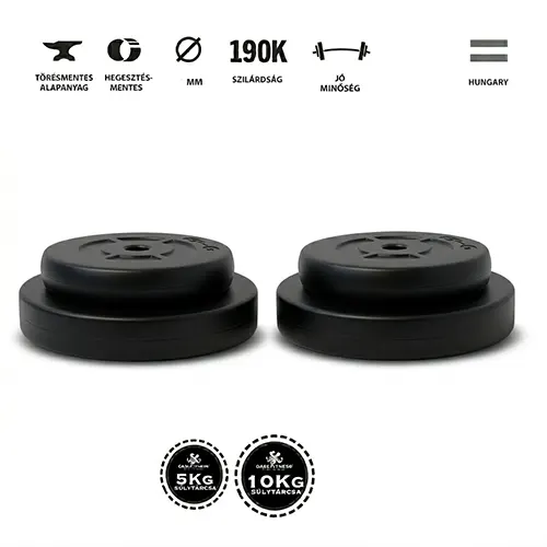 Súlytárcsa csomag 30 kg
