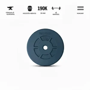 GazoFitness 5 kg-os súlytárcsa otthoni és profi edzéshez