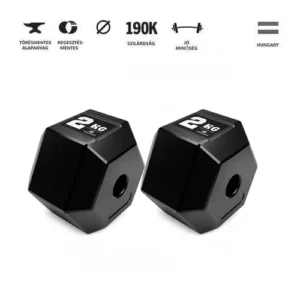 GazoFitness® Hexagon Súlytárcsa 2x2 kg