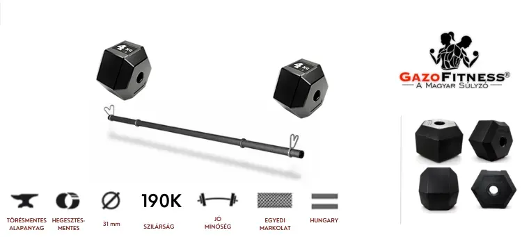 GazoFitness súlyzó szett