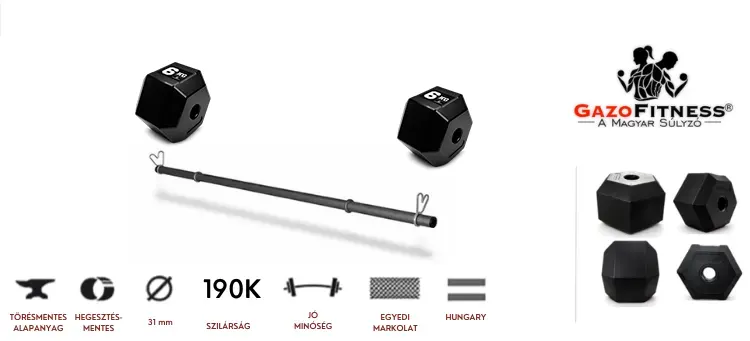 GazoFitness súlyzó szett