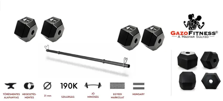 GazoFitness súlyzó szett
