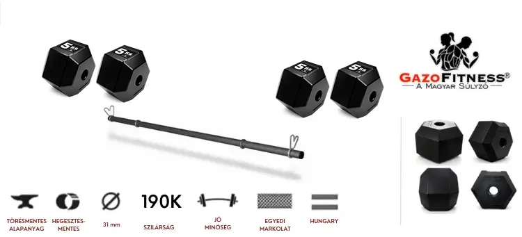 GazoFitness súlyzó szett