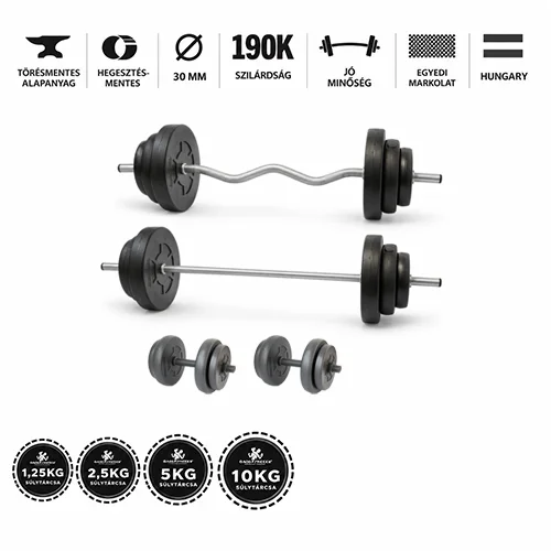 GazoFitness® Hardcore Készlet 92 GazoFitness® Hardcore Készlet 92